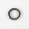 Circle Shape Pendant Hammered Sterling Silver - Image 2