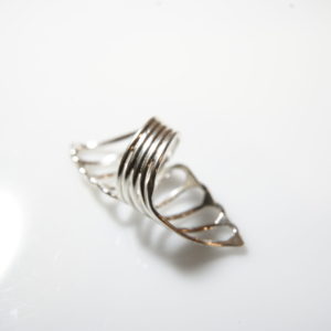 Sweeping Winds Sterling Silver Adjustable Ring