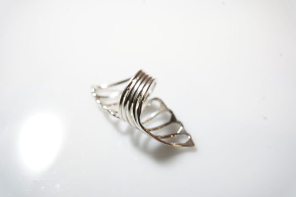 Sweeping Winds Sterling Silver Adjustable Ring - Image 2
