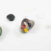 Captured Nature in Resin - Virgin Mary Assorted Flowers Pendant - Medium Size - Image 3