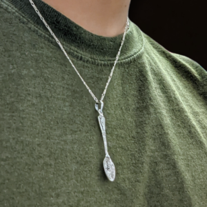 Spoon Sterling Silver Pendant – Large